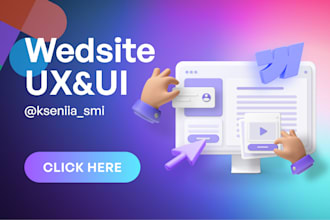 create UX UI web design tailored to your business need