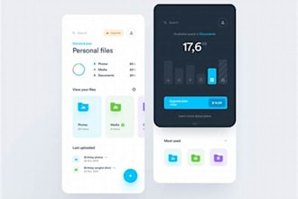 develop android and ios app using flutter, firebase