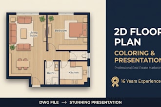 create real estate marketing floor plans