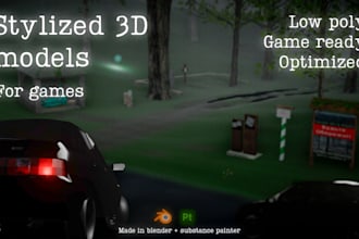 create 3d game assets