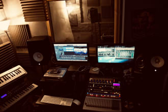 mixdown and master your track in 24hrs, audio engineering