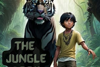create kids children book illustrations