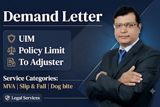 draft strong policy limit and uim demand letter