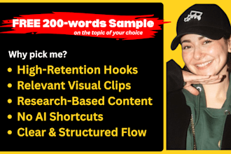 write engaging history scripts for youtube videos