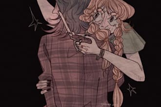 draw a fanart of your character