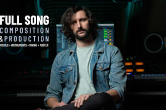 make an instrumental backing track for you