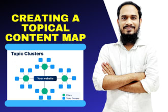 build website topical authority and topic cluster to create a topical map