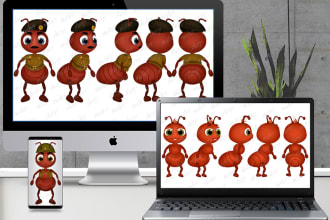 create any character with a model sheet
