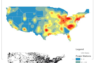create amazing gis maps for you