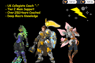 coach you or your overwatch team as a tier 2 ms and collegiate coach