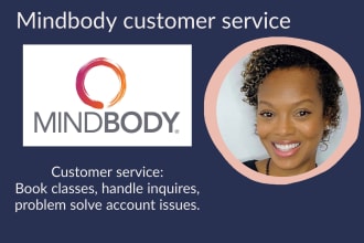 provide customer service through mindbody software for yoga studios and gyms