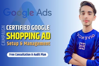 setup google shopping ads, pmax and performance max ads campaign for shopify