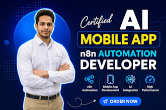 do ai mobile app, ios, android app, n8n automation for your business