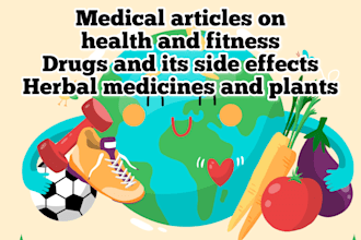 write SEO friendly medical articles