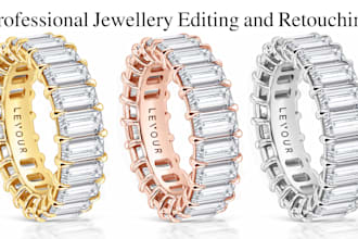 do professional jewellery image retouching and enhancement jewelry photoshop