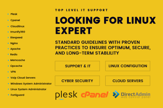 fix smtp, email, imunify360, litespeed, cpanel, network or any server issues