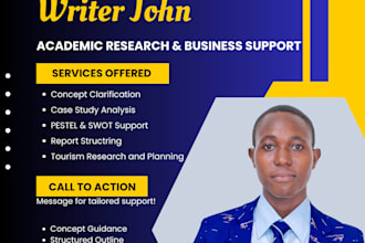 provide research support, business case insights, and structured report guidance