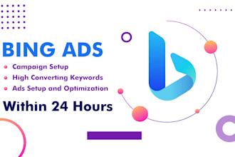 set up microsoft bing ads PPC for traffic and sales