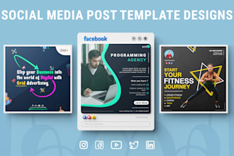 design instagram post templates in photoshop