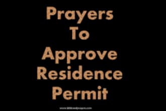 help you pray to get residential documents