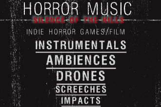 compose music and ambience for your horror project