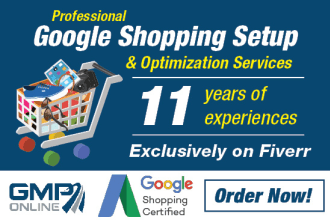 setup, optimize and manage your google shopping ads campaign