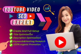 do your the best youtube video SEO for the top rank