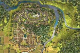 convert floor map, pdf, image, and unreal map to geojson interactive web map