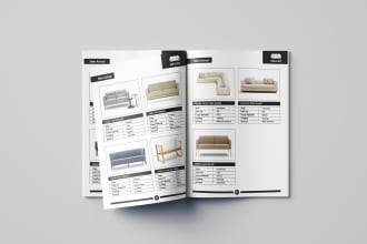 do catalog product catalogue brochure booklet company profile with cover design