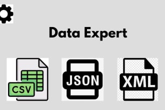 transform CSV, XML, json from one format to another