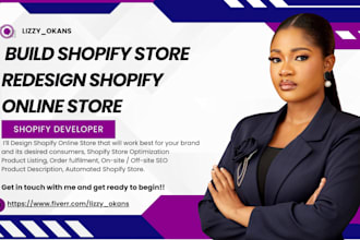 build shopify store design and redesign shopify online store