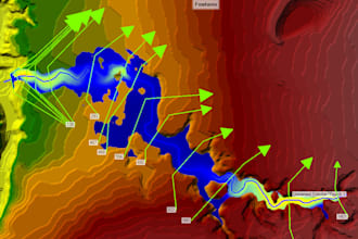 do flow 3d, hec ras 1d 2d, hec hms gis floodplain hydrologic, hydraulic modeling