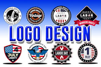 do awesome circular round, badge, label, stamp, patch, decal logo design