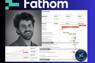 build your finance report in fathom