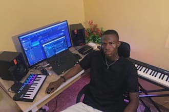 produce custom afrobeats, amapiano and afrofusion instrumentals for you