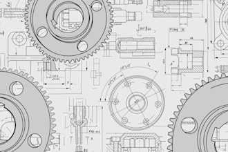 draw vector technical drawings and illustrations