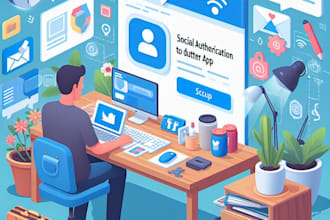 enable social authentication in your flutter app