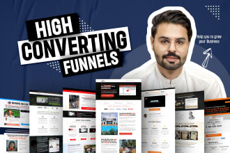 build sales funnel in clickfunnels 2 0 , systeme io or gohighlevel landing page