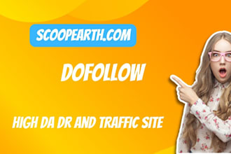 wil do scoopearth guest post with do follow backlinks