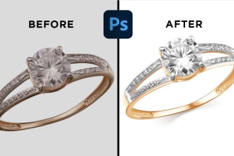do product photo editing background removal and retouching manipulation
