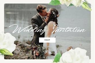 do wedding invitation website design