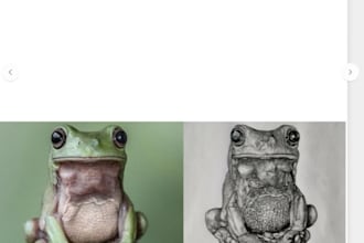 draw a hyper realistic pet or animal sketch that you want