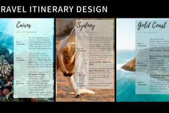 design vivid itineraries or invites for your travel or event