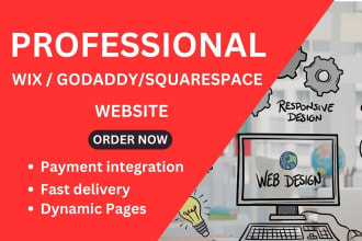 design redesign create german wix website, online webshop, german shopify store