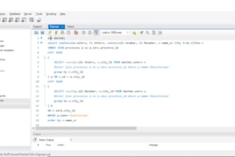 design, develop, fix and manage database like sql server, mysql, oracle