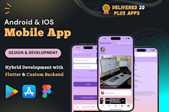 do flutter mobile app development as android and ios flutter mobile app