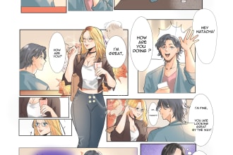 do nsfw illustration and comic art style for you