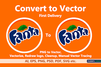 do vector tracing or convert png to vector