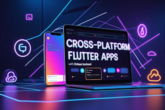 develop cross platform app with flutter and firebase