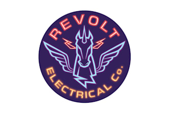 design creative electrical service logo for your company